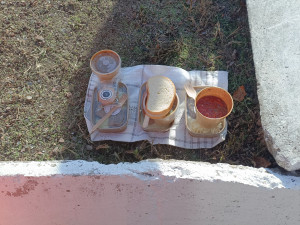 Обід &quot;пєрвоє, второє&quot;, компоту правда не було ;)