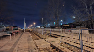 вид с действующей платформы